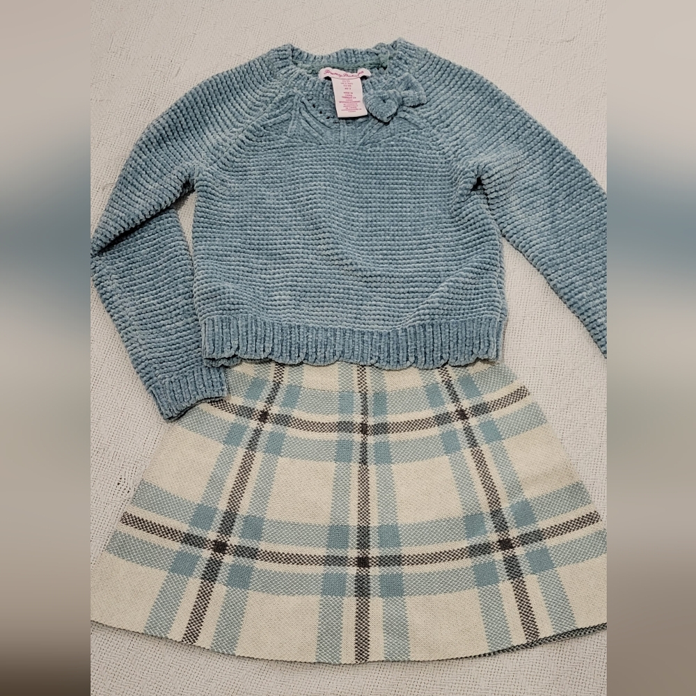 NWT Toddler girl skirt and sweater set 3t